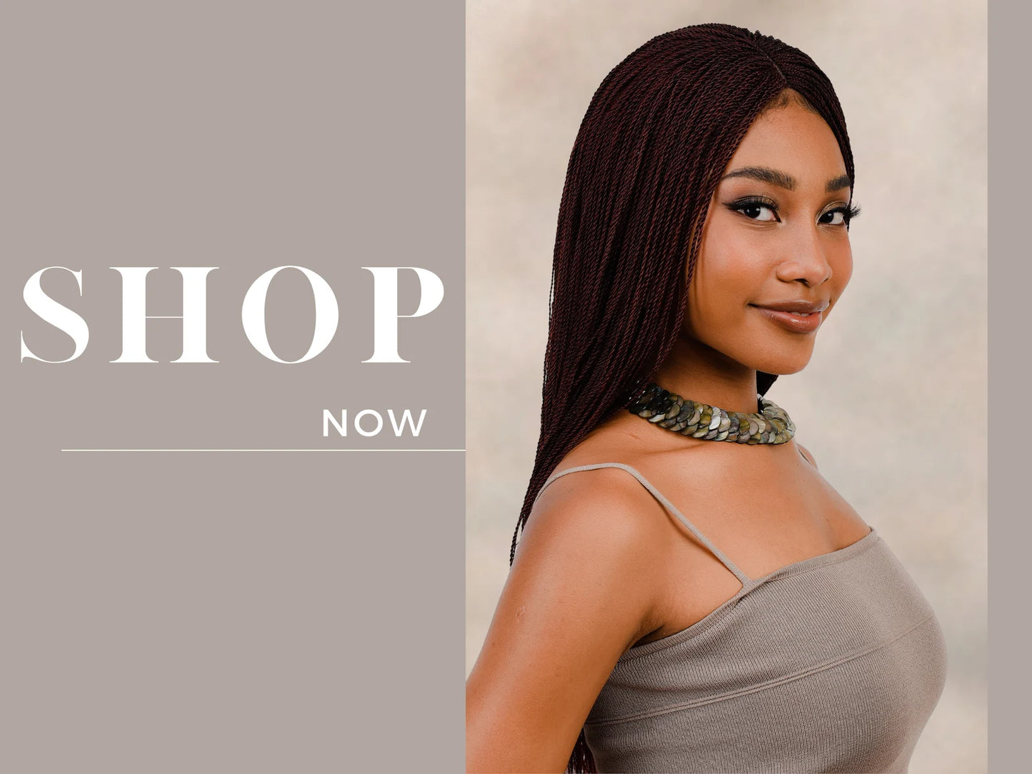 22 Inches Micro Million Twist Wig, Black Women Braided Wig 35 Color
