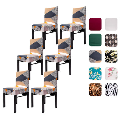 Removable Spandex Chair Covers For Dining & Kitchen, Furniture Protectors