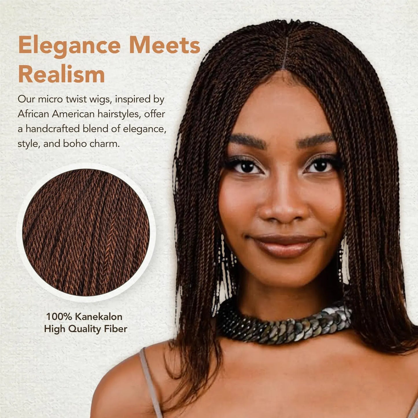 12 Inch Short Micro Million Twist Braided Wigs for Women, Spring Hair Wig