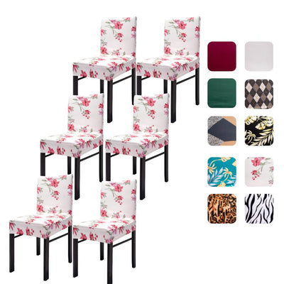 Waterproof Chair Covers, Removable Flower Print Chair Covers