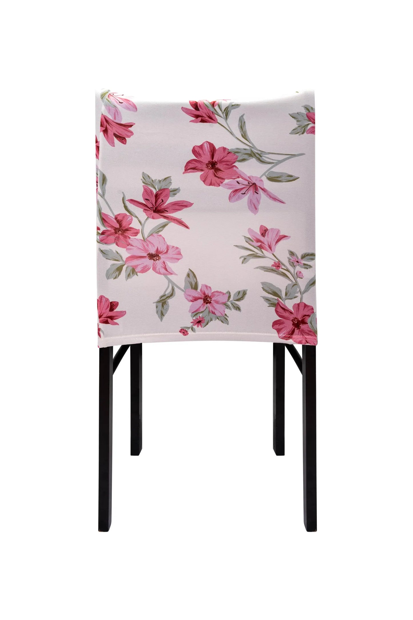 Printed Chair Covers, Flower Pattern Washable Dining Chair Covers