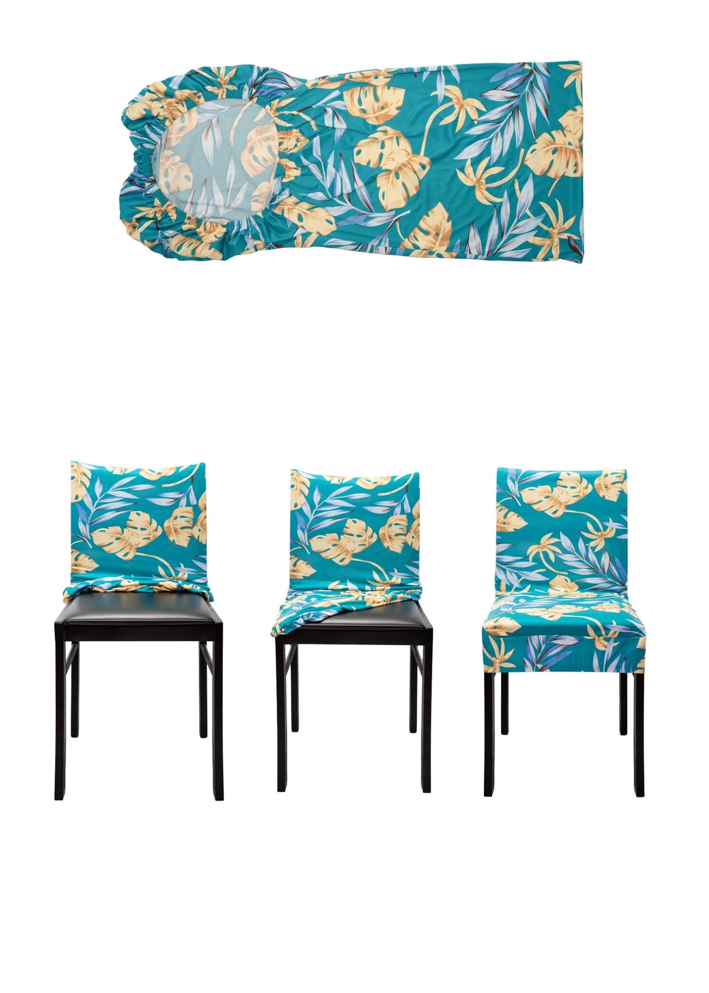 Colorful Fabric Chair Covers, Removable Printed Chair Covers
