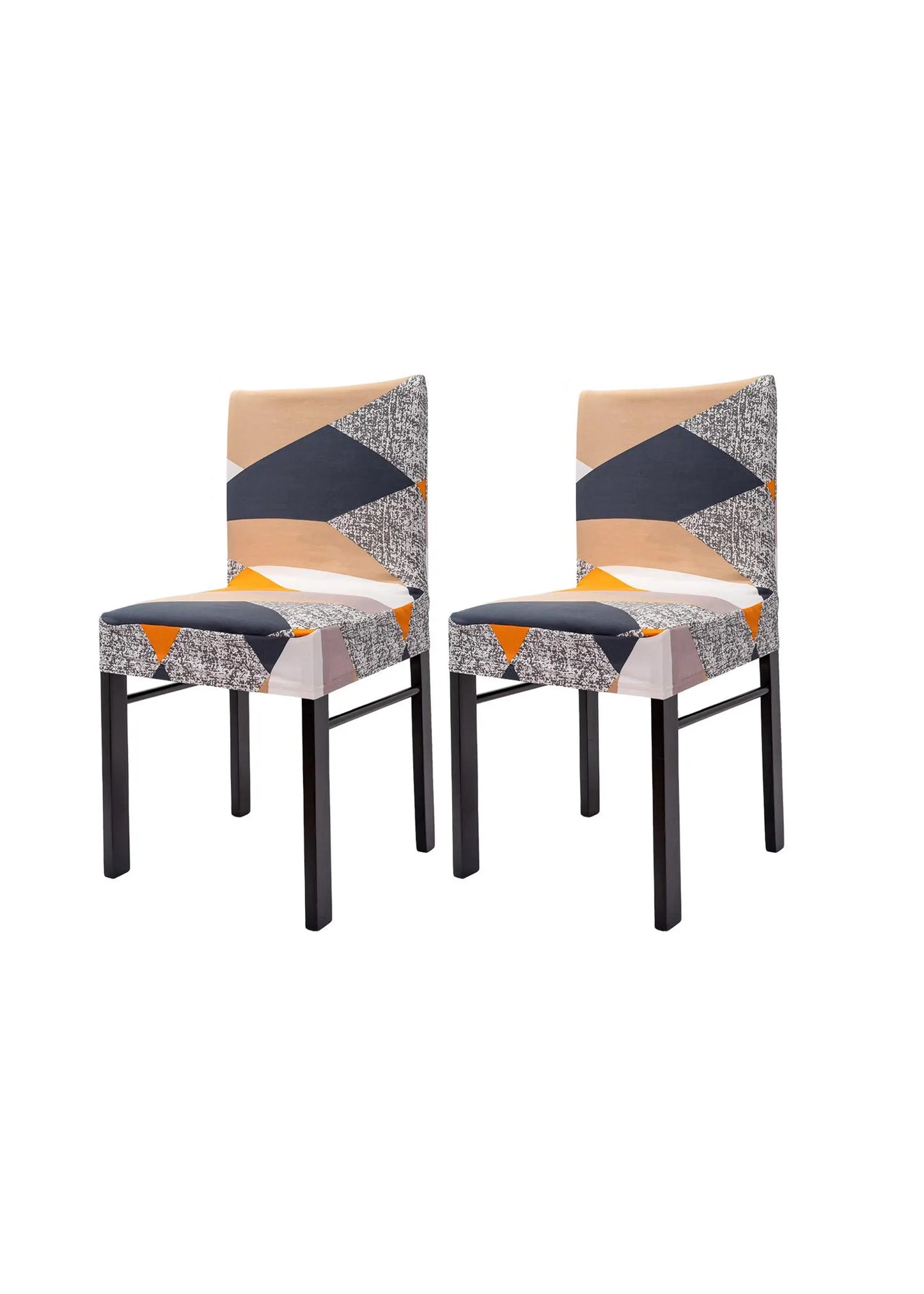 Colorful Chair Covers, Dining Chair Seat Covers, Fabric Chair Protectors
