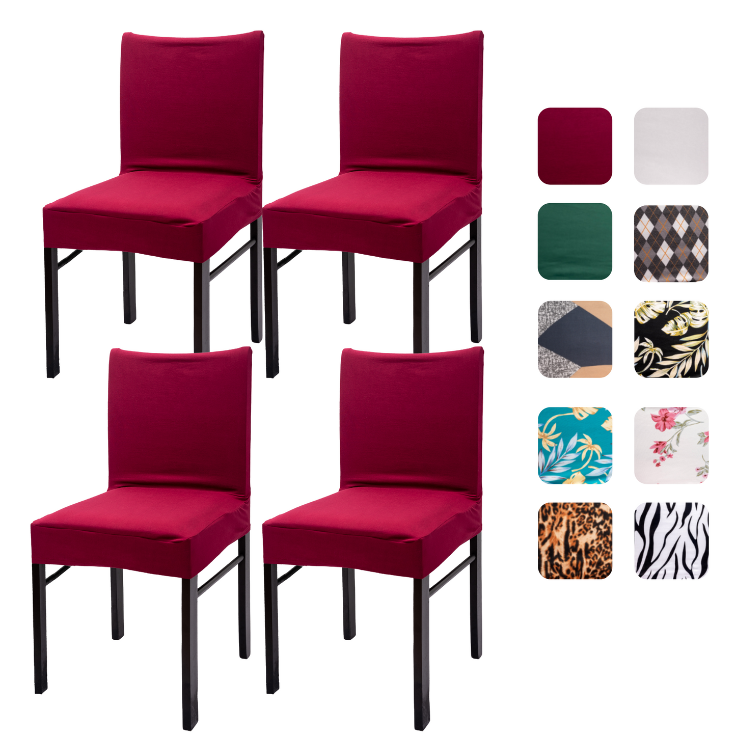 Dining Room Chair Covers, High Back Dining Room Chair Covers