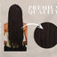 28 Inch Cornrow Box Braided Wig, 36” Twirl Braid Wigs 13X6 Lace Closure