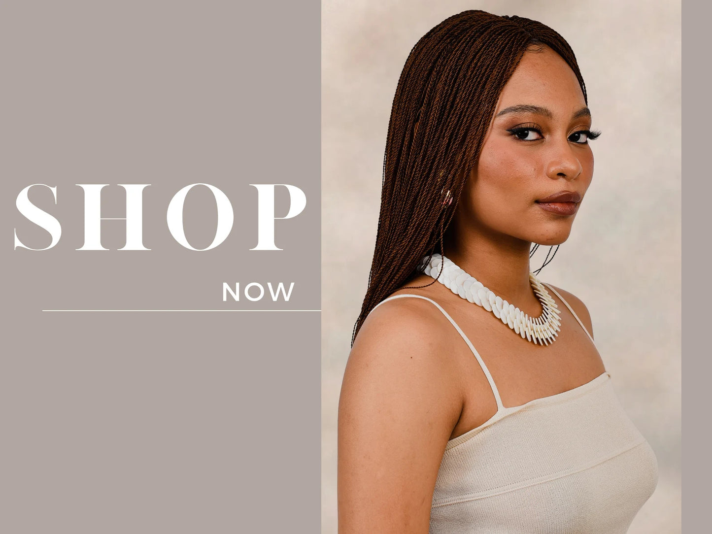 22 Inches Senegalese Micro Million Twist Wig, Braided Stylish Wig