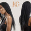 18 Inches Front Lace Senegalese Twist Hair Braided Wigs for Women