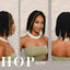 10 Inch Short Box Bob Braid Wig For Black Women, Ready to Ship Wig