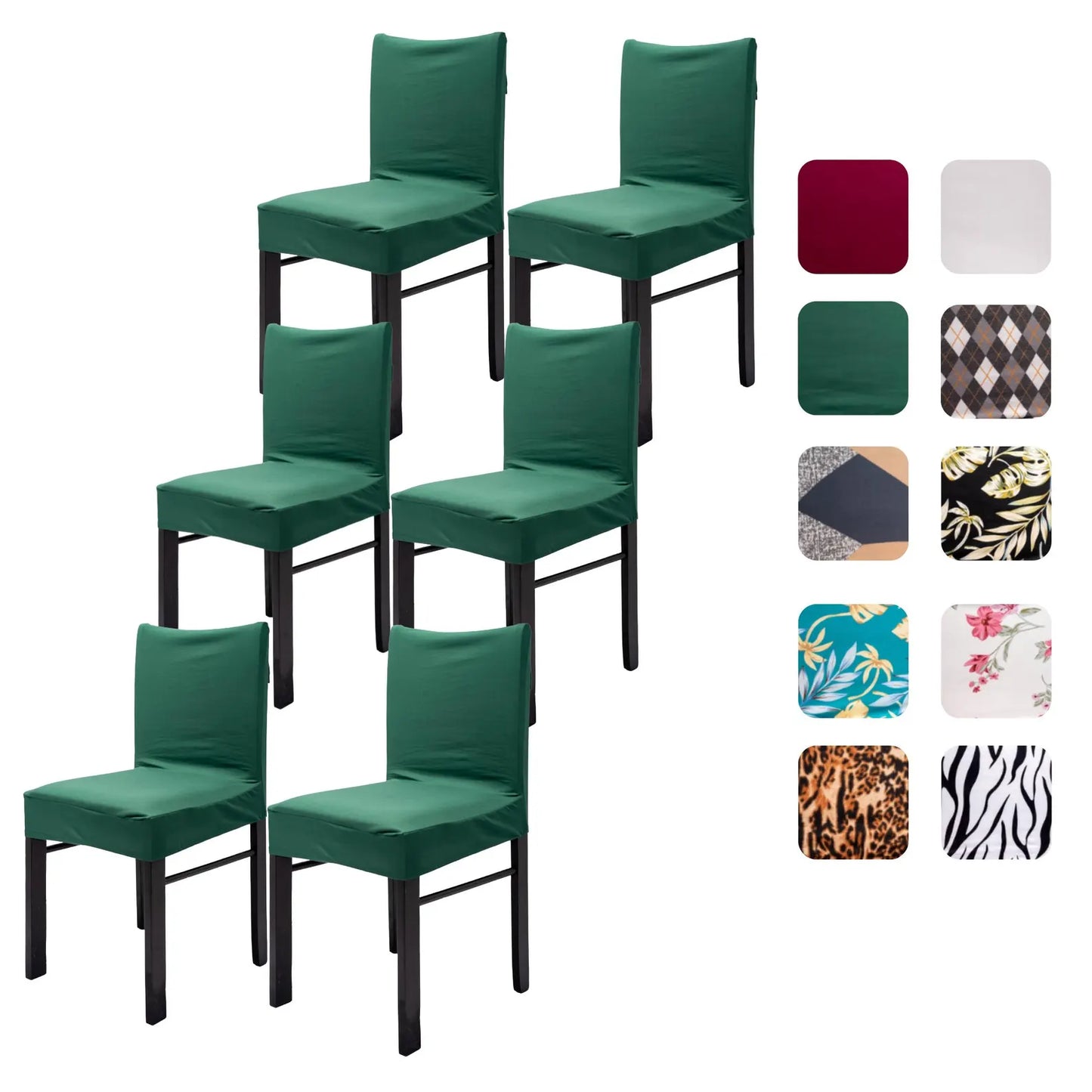 Washable Spandex Chair Cover, Dining Chair Cover, Furniture Protector