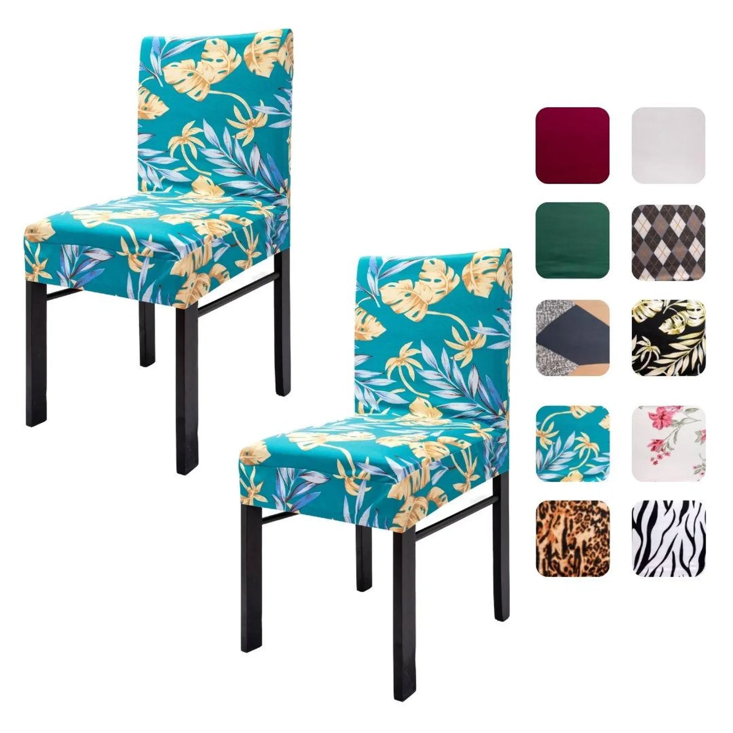 Fabric Cover For Dining Chairs, Removable Slipcovered Dining Chair