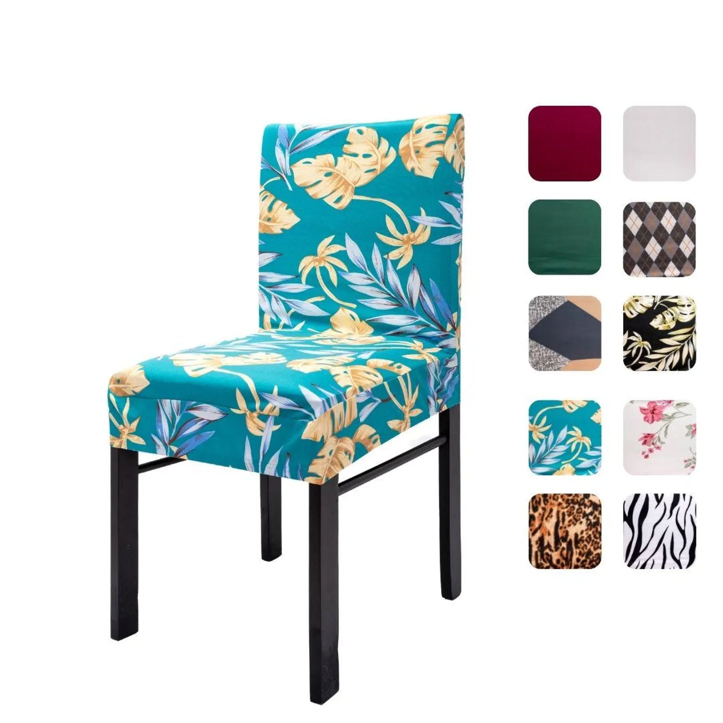 Fabric Cover For Dining Chairs, Removable Slipcovered Dining Chair