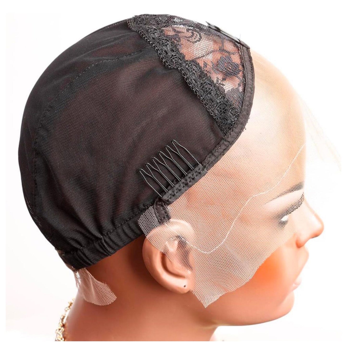 22 Inch Blonde Senegalese Braided Wig with Closure, Micro Braids Wig