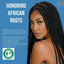 28 Inch Long Black Micro Braided Wigs, Glue Less Lace Front Wigs
